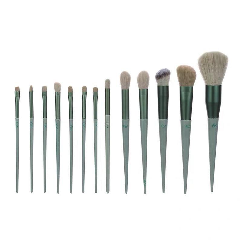 13Pcs Makeup Brush Set Make Up Concealer Brush Blush Powder Brush Eye Shadow Highlighter Foundation Brush Cosmetic Beauty Tools - fadidesign