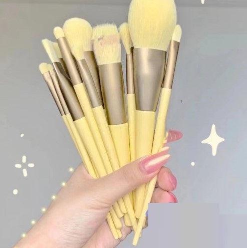 13Pcs Makeup Brush Set Make Up Concealer Brush Blush Powder Brush Eye Shadow Highlighter Foundation Brush Cosmetic Beauty Tools - fadidesign