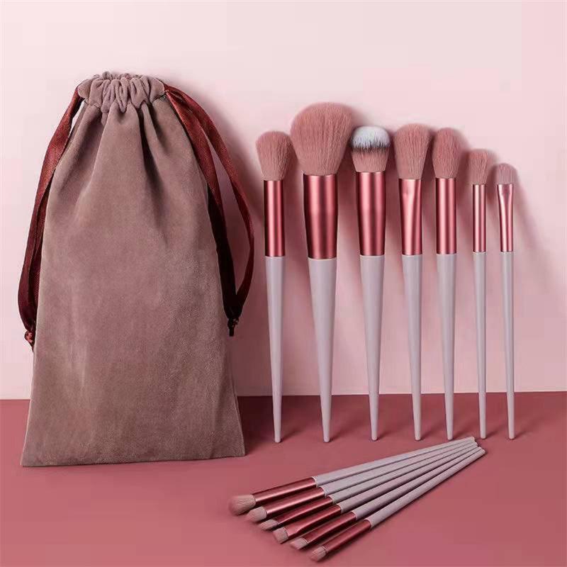 13Pcs Makeup Brush Set Make Up Concealer Brush Blush Powder Brush Eye Shadow Highlighter Foundation Brush Cosmetic Beauty Tools - fadidesign