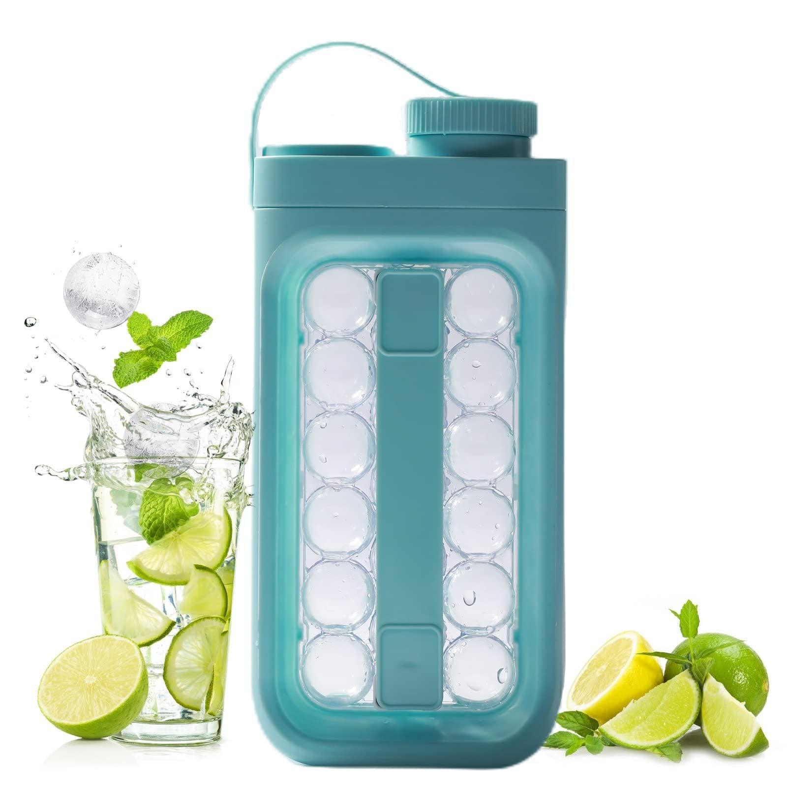 2-in-1 Portable Quick Release Ice Ball Cold Kettle Summer Kitchen Gadgets - fadidesign