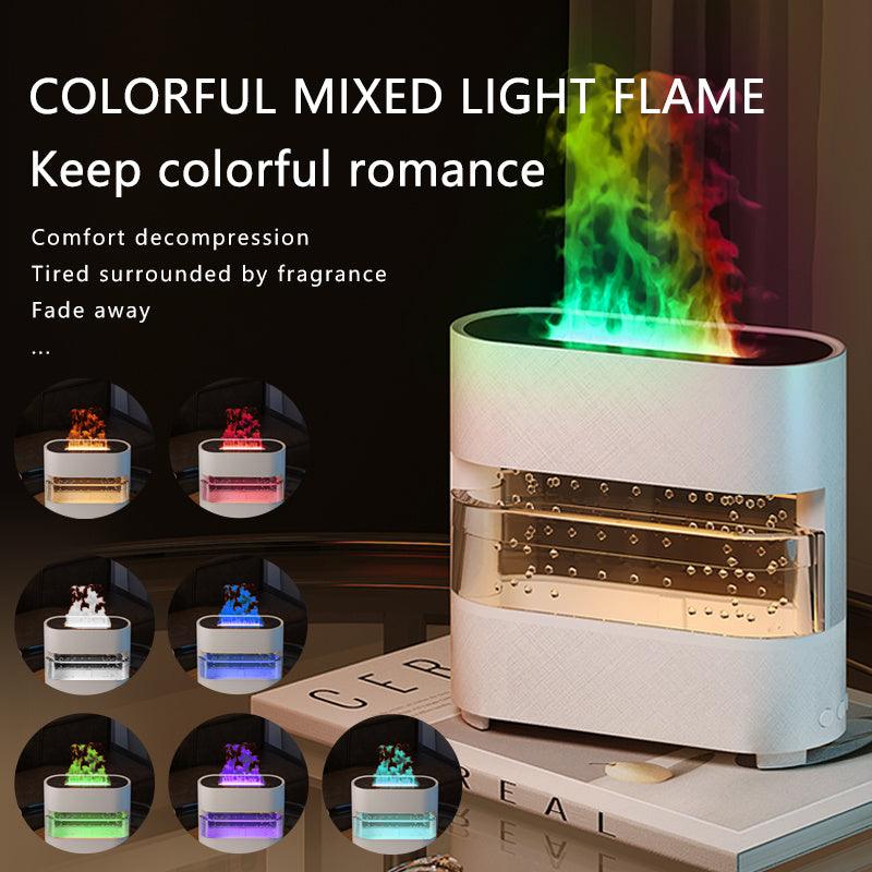 2024 New Products Rain Cloud Fire Humidifier Water Drip Novedades 2024 Rain Water Diffuser Fire Flame Humidifier Aroma Diffuser - fadidesign