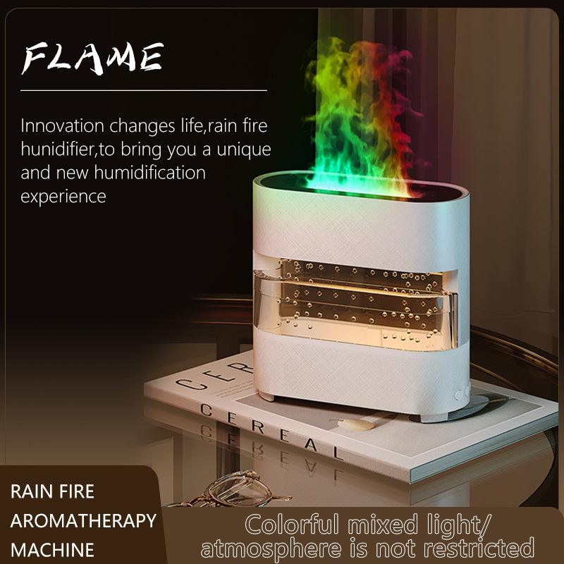 2024 New Products Rain Cloud Fire Humidifier Water Drip Novedades 2024 Rain Water Diffuser Fire Flame Humidifier Aroma Diffuser - fadidesign