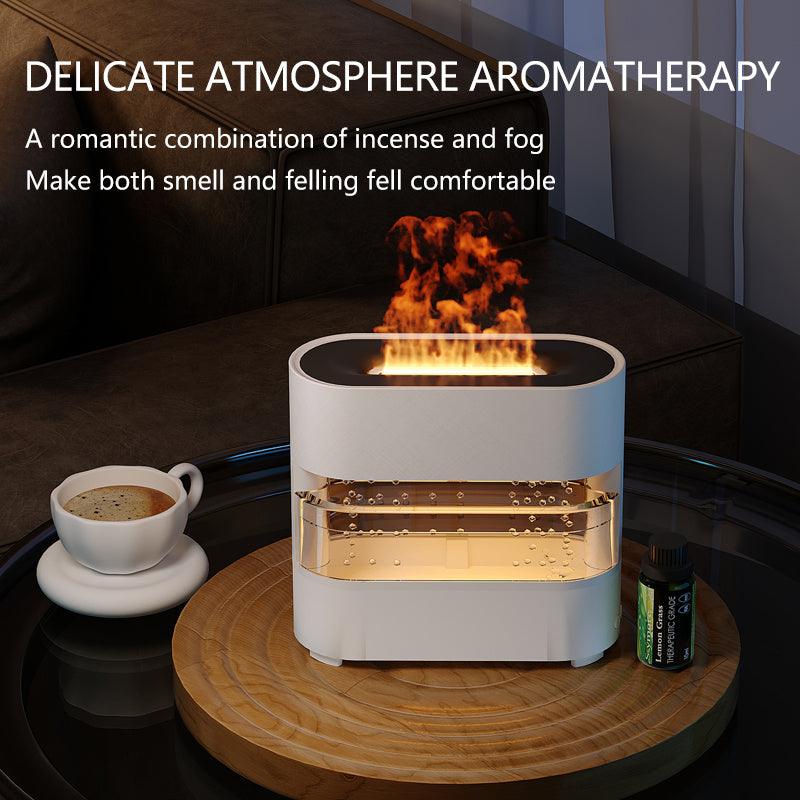 2024 New Products Rain Cloud Fire Humidifier Water Drip Novedades 2024 Rain Water Diffuser Fire Flame Humidifier Aroma Diffuser - fadidesign