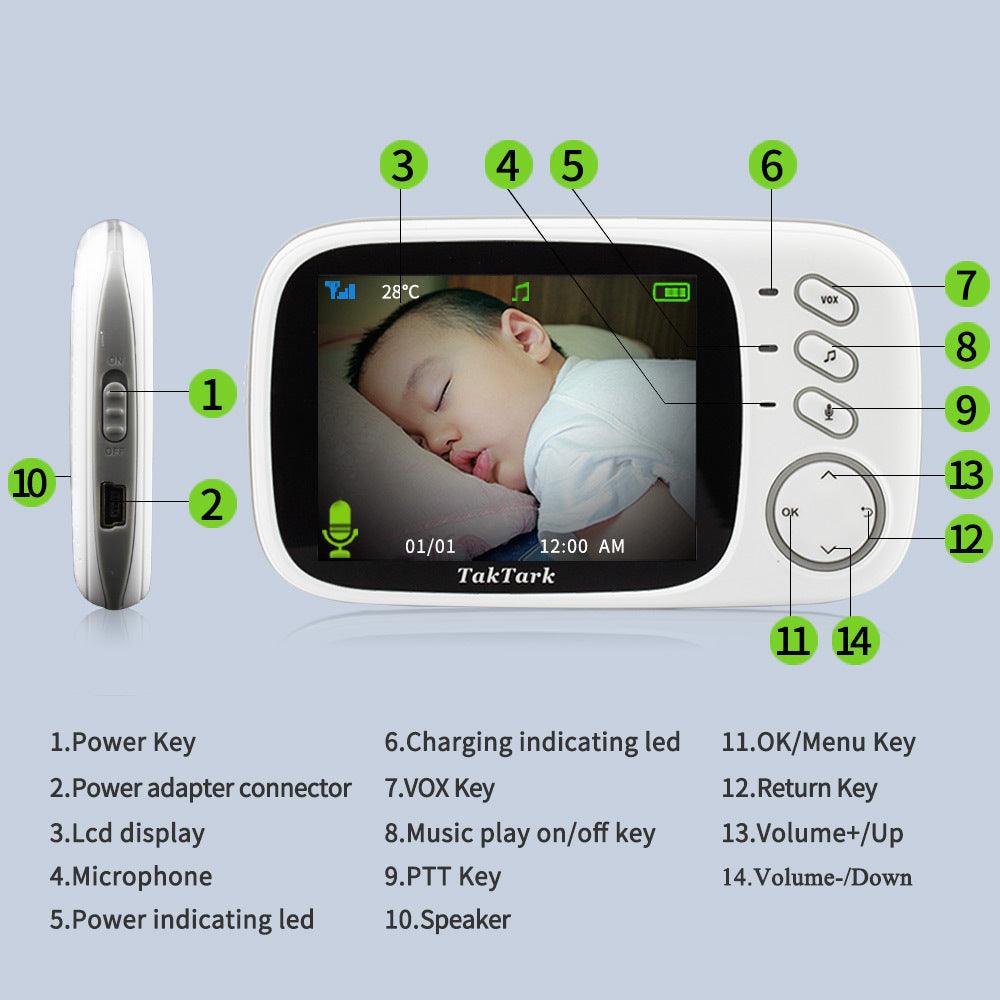 3.2 Inch Digital Baby Care Device - fadidesign