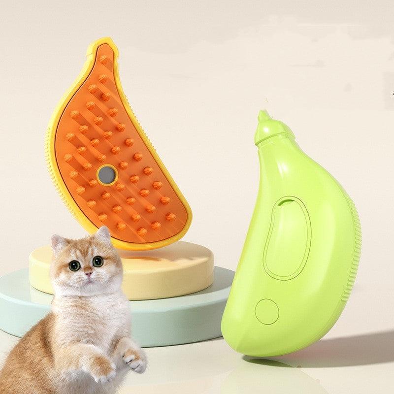 3 In 1 Pet Steam Brush Cat Dog Cleaning Steamy Spray Massage Beauty Comb Hair Removal Grooming Supplies Pets Accessories - fadidesign