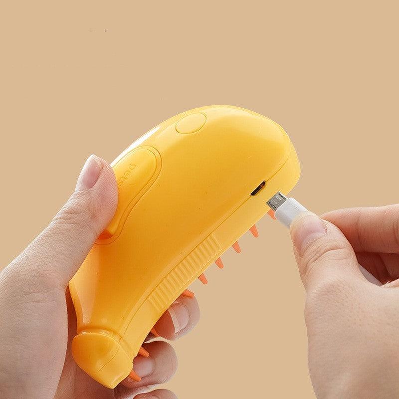 3 In 1 Pet Steam Brush Cat Dog Cleaning Steamy Spray Massage Beauty Comb Hair Removal Grooming Supplies Pets Accessories - fadidesign