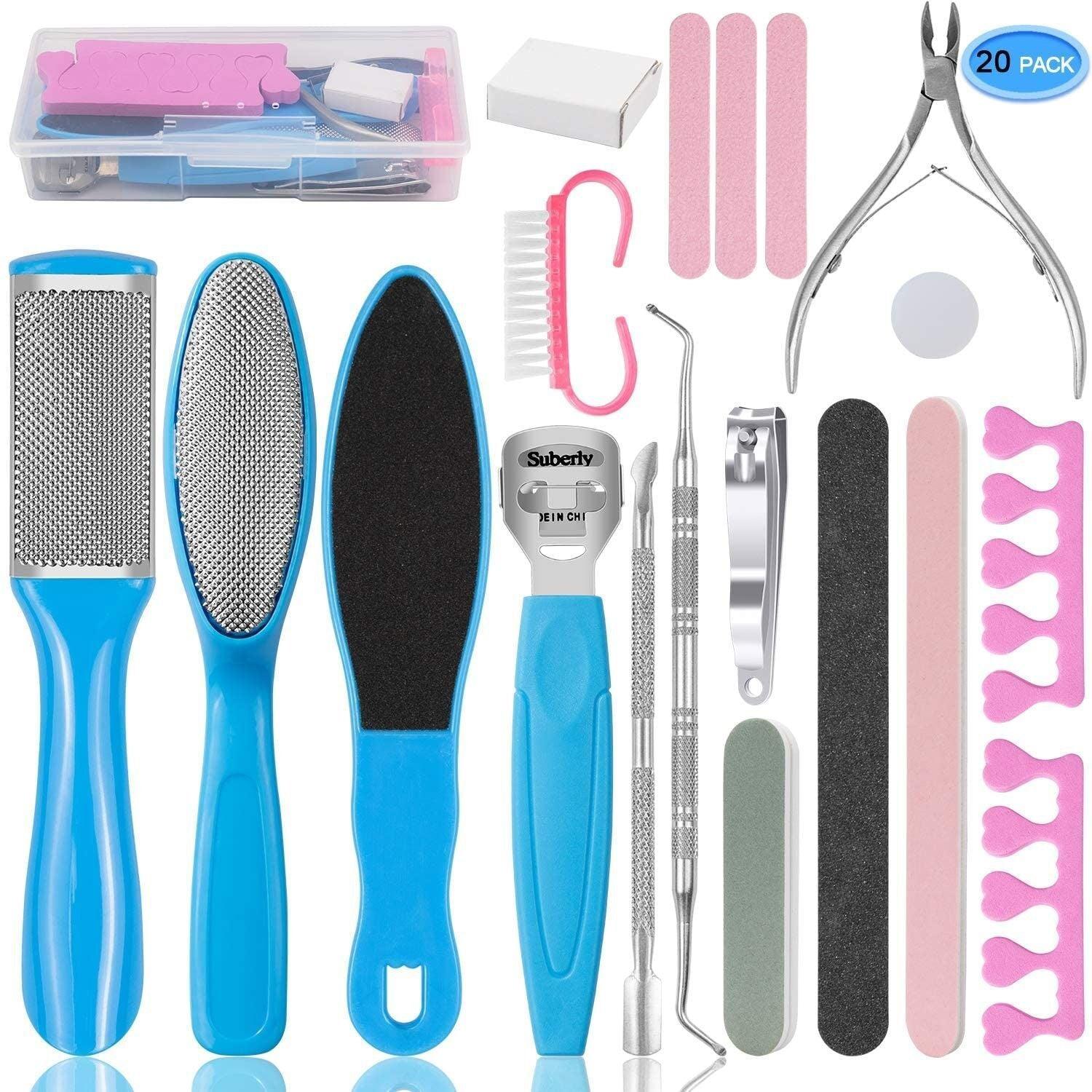 8-in-1 foot board file pedicure set - fadidesign