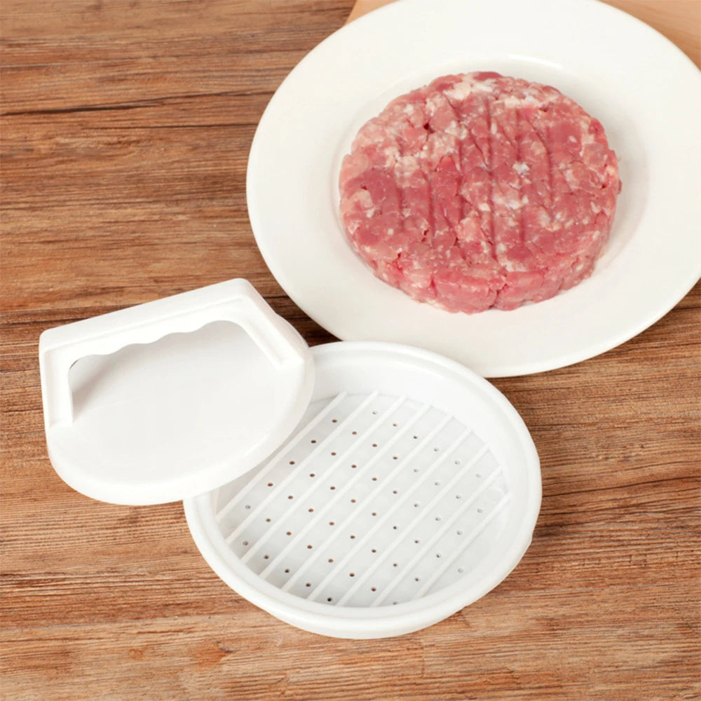 1pc Hamburger Press Stuffed Burger Press Plastic Meat Grill Party BBQ Burger Maker Mould Hamburger Maker Kitchen Tool