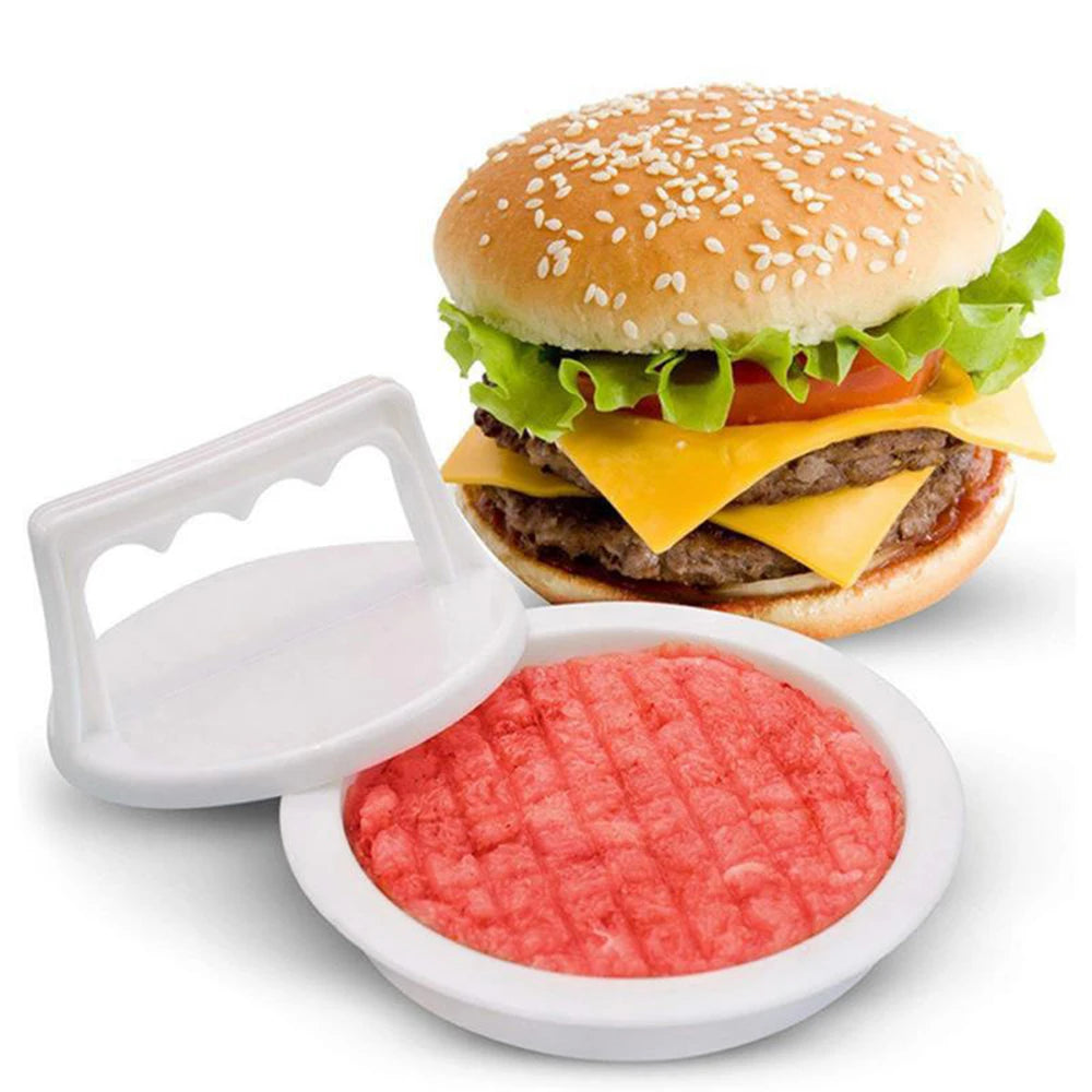 1pc Hamburger Press Stuffed Burger Press Plastic Meat Grill Party BBQ Burger Maker Mould Hamburger Maker Kitchen Tool