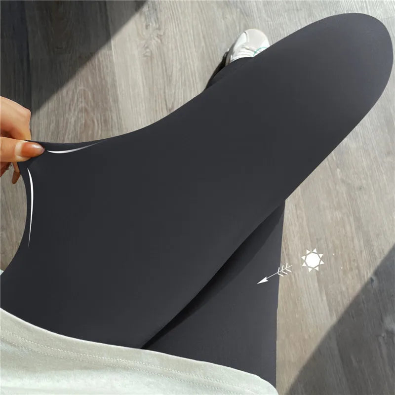 Seamless Leggings With Pocket Women Soft Solid Workout Tights Fitness Outfits Yoga Pants High Waist Gym Wear Spandex Leggings