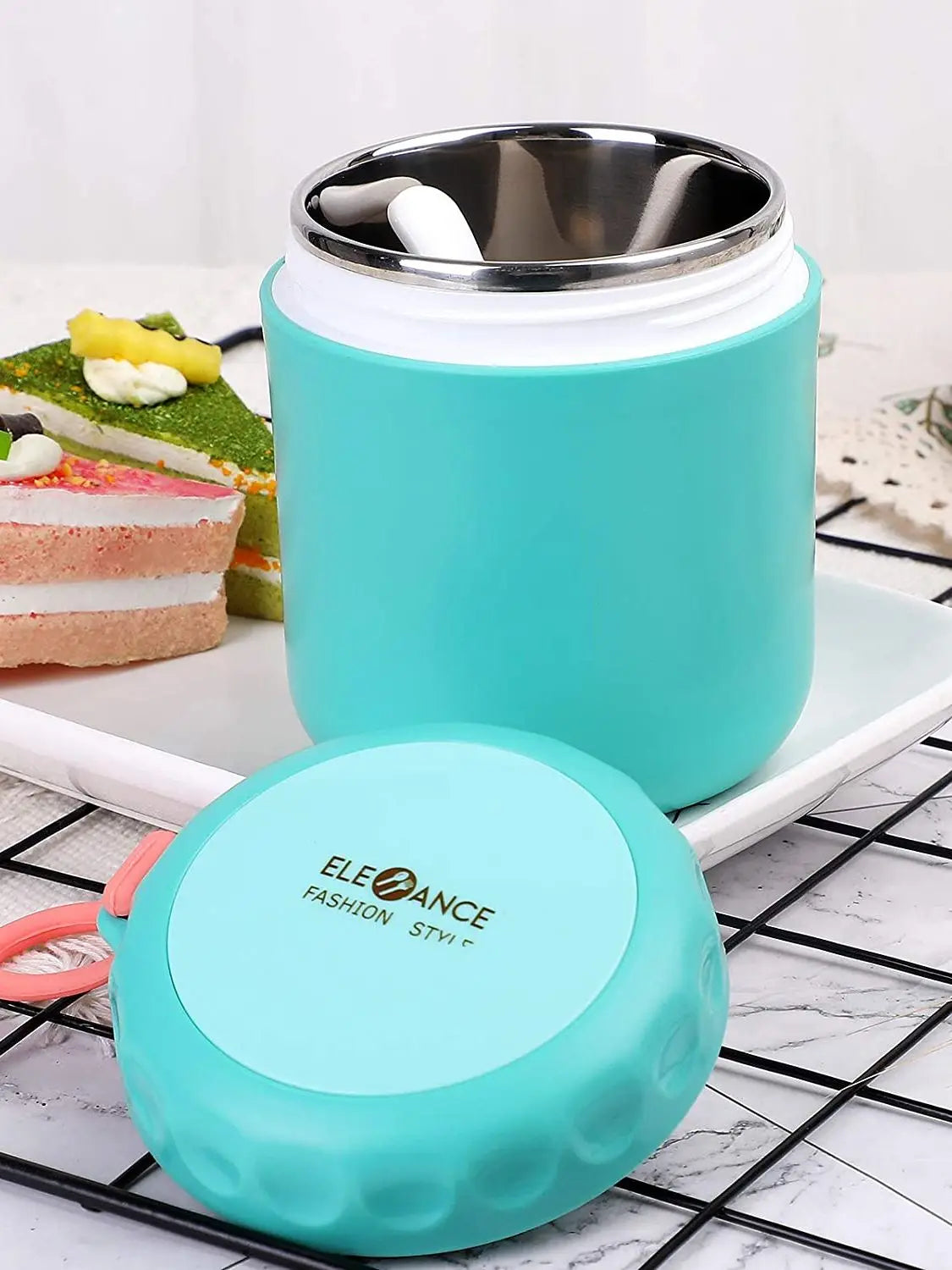 430ml Food Thermal Jar Insulated Soup Cup Thermos Containers Stainless Steel Lunch Box Thermo Keep Hot for School Children