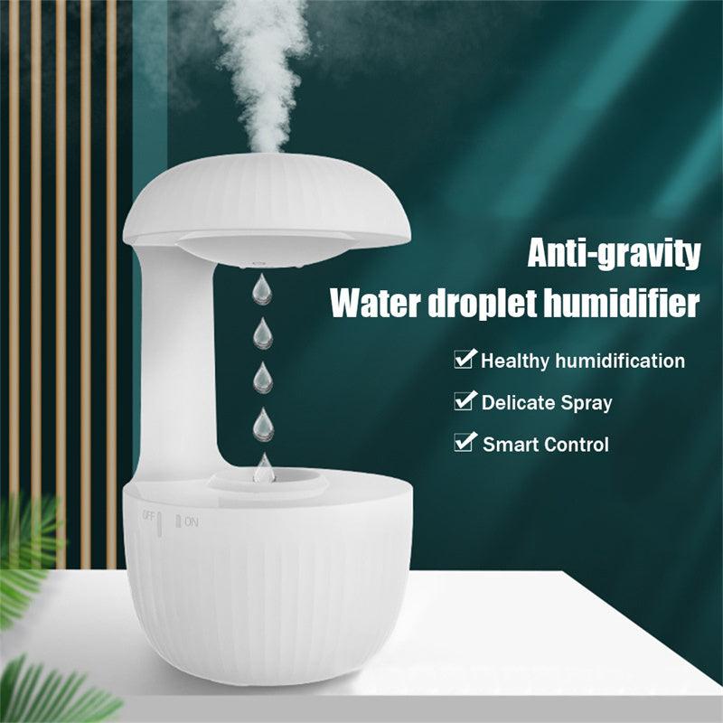 Anti-gravity Air Humidifier Mute Countercurrent Humidifier Levitating Water Drops Cool Mist Maker Fogger Relieve Fatigue - fadidesign