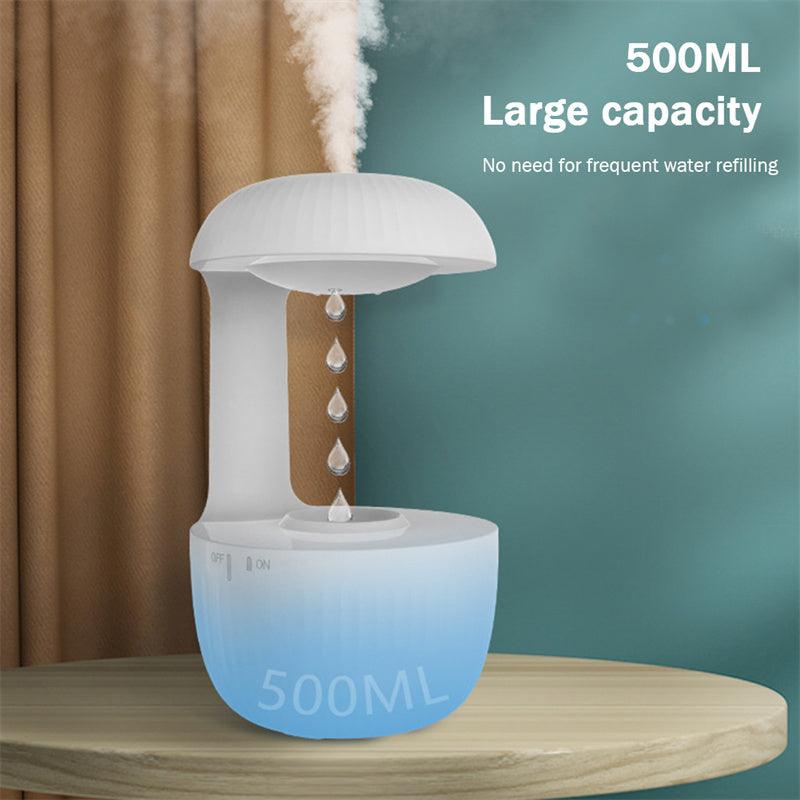 Anti-gravity Air Humidifier Mute Countercurrent Humidifier Levitating Water Drops Cool Mist Maker Fogger Relieve Fatigue - fadidesign