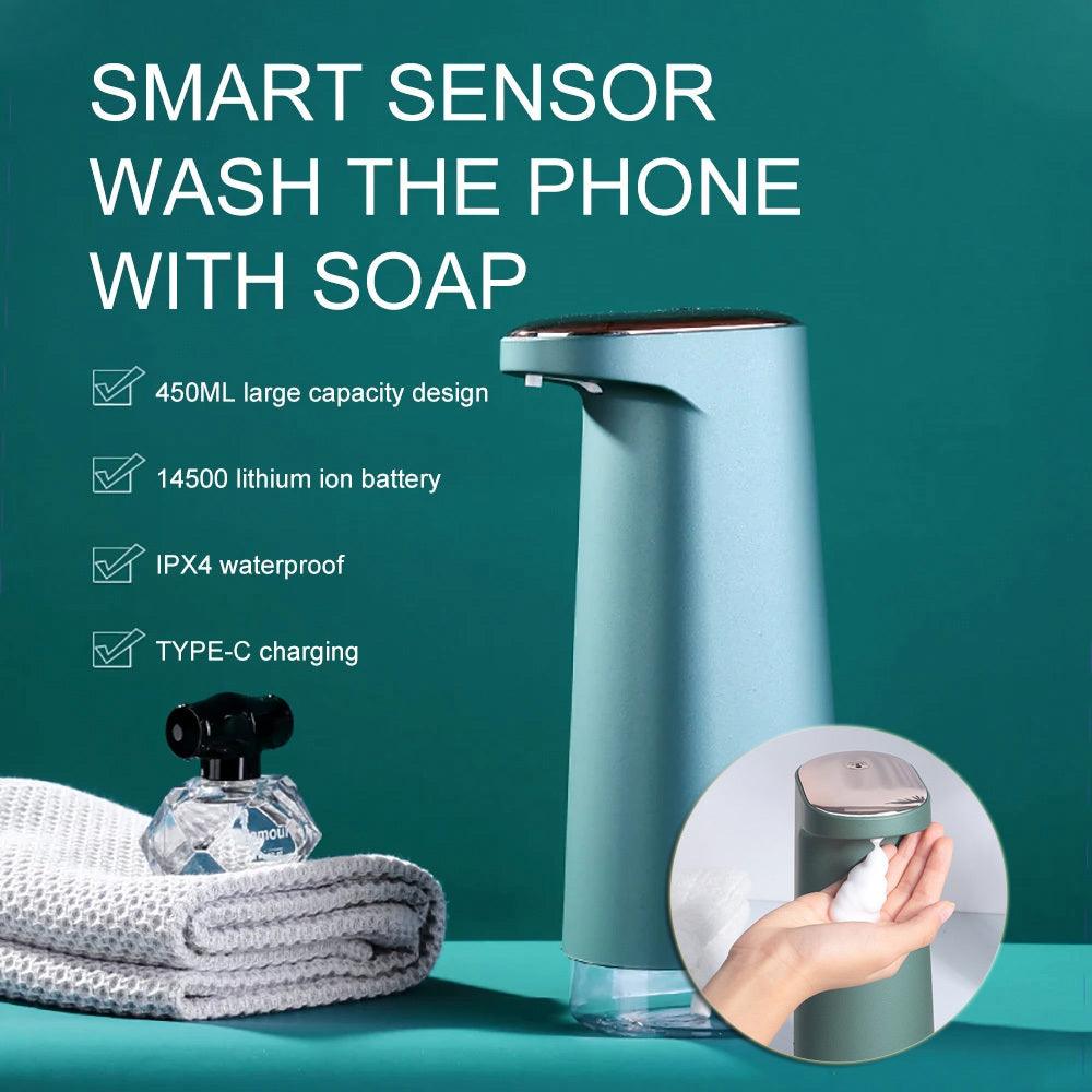 Automatic Foam Soap Dispensers Bathroom Smart Washing Hand Sanitizer Sensor Machine For Kitchen And Bathroom - fadidesign