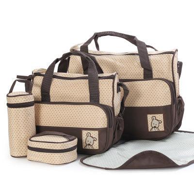 Baby Diaper Bag Suits For Mom Baby Bottle Holder Mother Mummy Stroller Maternity Nappy Bags Sets - fadidesign