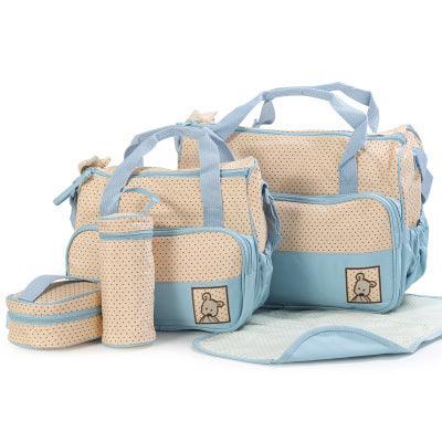 Baby Diaper Bag Suits For Mom Baby Bottle Holder Mother Mummy Stroller Maternity Nappy Bags Sets - fadidesign