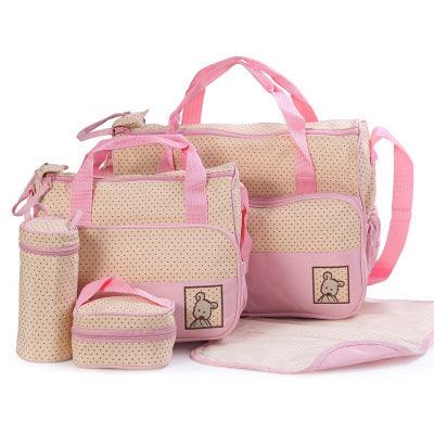 Baby Diaper Bag Suits For Mom Baby Bottle Holder Mother Mummy Stroller Maternity Nappy Bags Sets - fadidesign