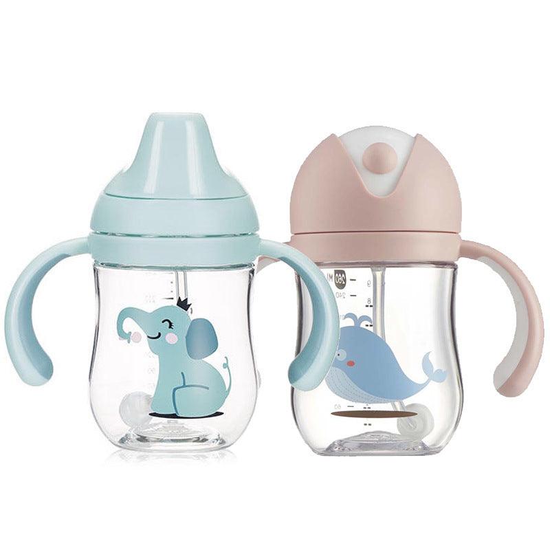 Baby Duckbill Straw Training Learning Drinking Cup - fadidesign