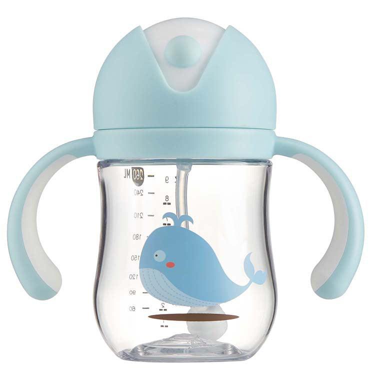 Baby Duckbill Straw Training Learning Drinking Cup - fadidesign