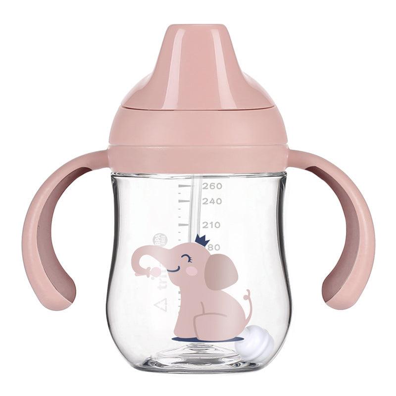 Baby Duckbill Straw Training Learning Drinking Cup - fadidesign