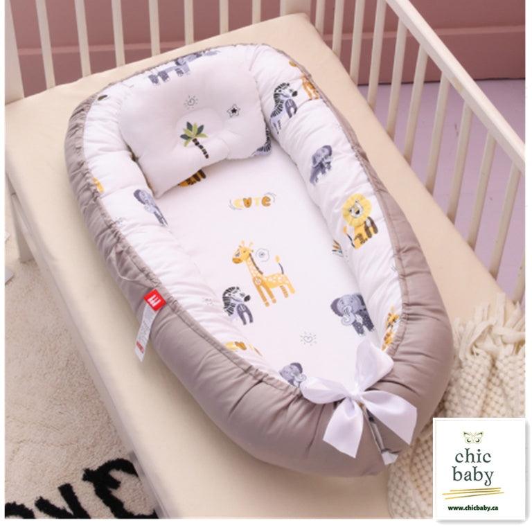 Baby Removable And Washable Bed Crib Portable Crib Travel Bed For Children Infant Kids Cotton Cradle - fadidesign