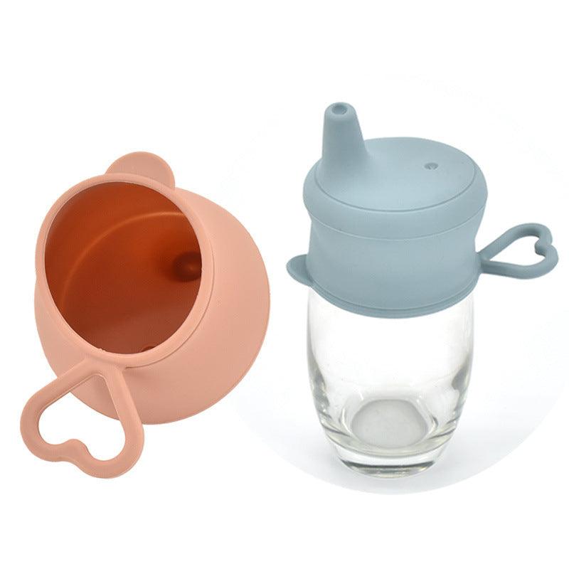 Baby Silicone Cup Lid Splash-proof Cover Feeding Cup Lid Is Free Of BPA - fadidesign