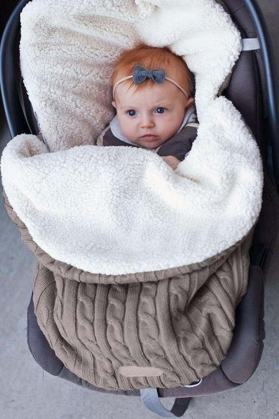 Baby Stroller Sleeping Bag Winter Body Keep Warm - fadidesign