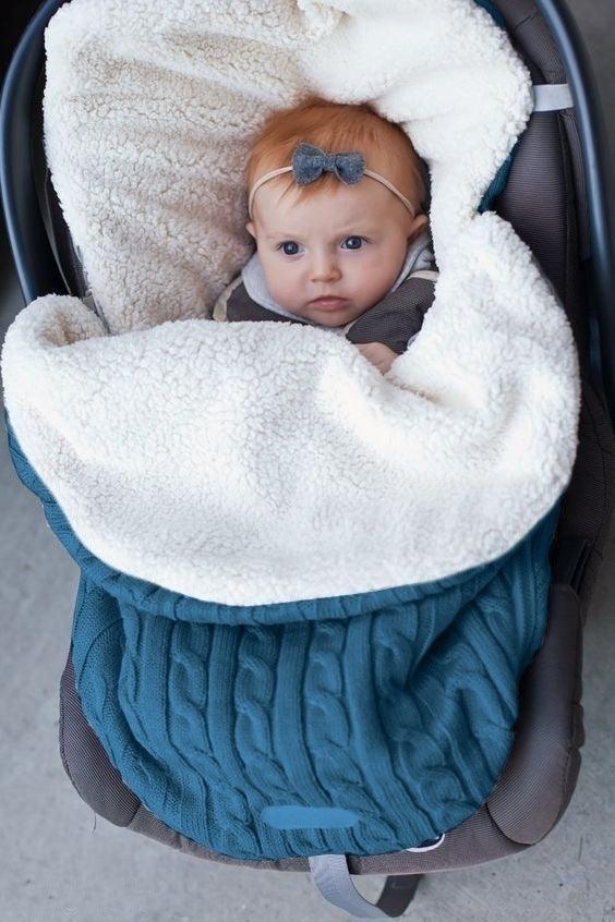 Baby Stroller Sleeping Bag Winter Body Keep Warm - fadidesign