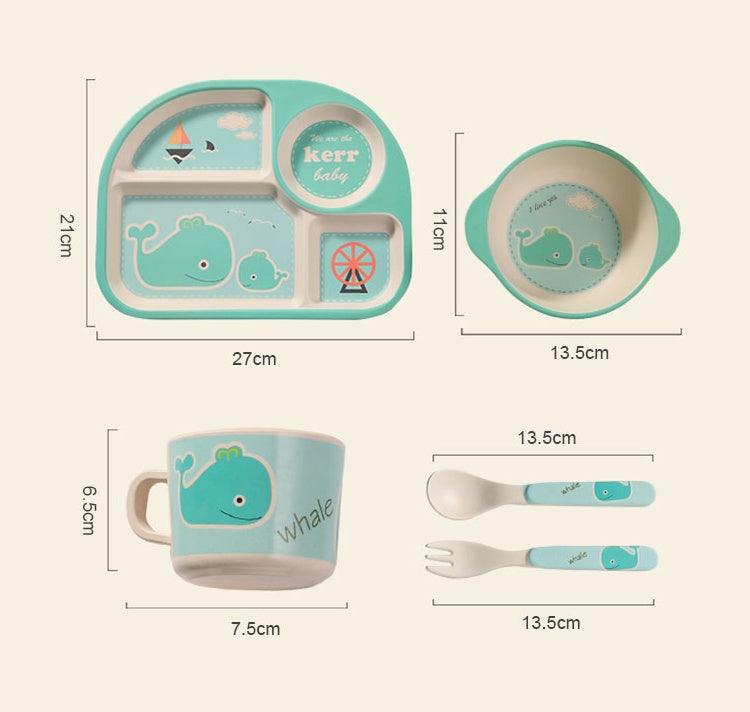 Bamboo fiber children's tableware - fadidesign