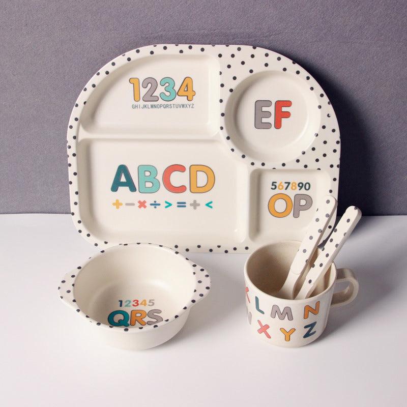 Bamboo fiber children's tableware - fadidesign