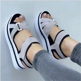 Bandage Design Shoes Women Platform Sandals Summer - fadidesign