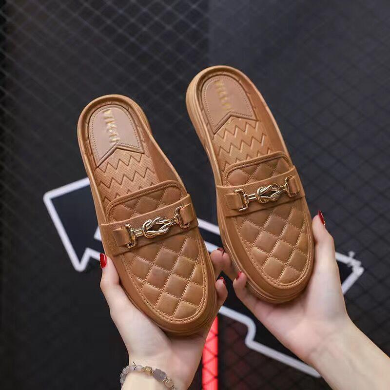 Baotou Half Slippers For Women To Wear In Summer - fadidesign