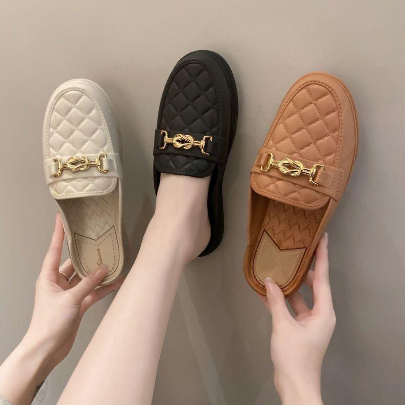 Baotou Half Slippers For Women To Wear In Summer - fadidesign