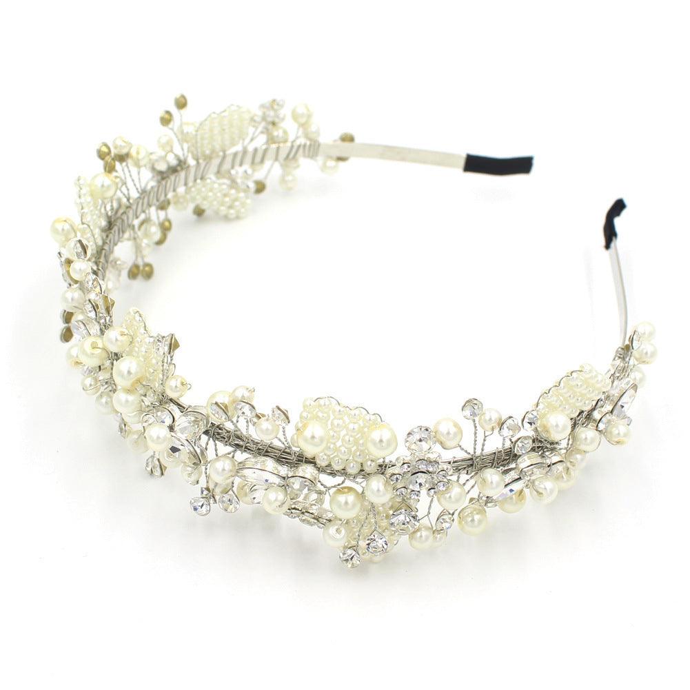 Beaded Bridal Headbands Wedding Dresses - fadidesign