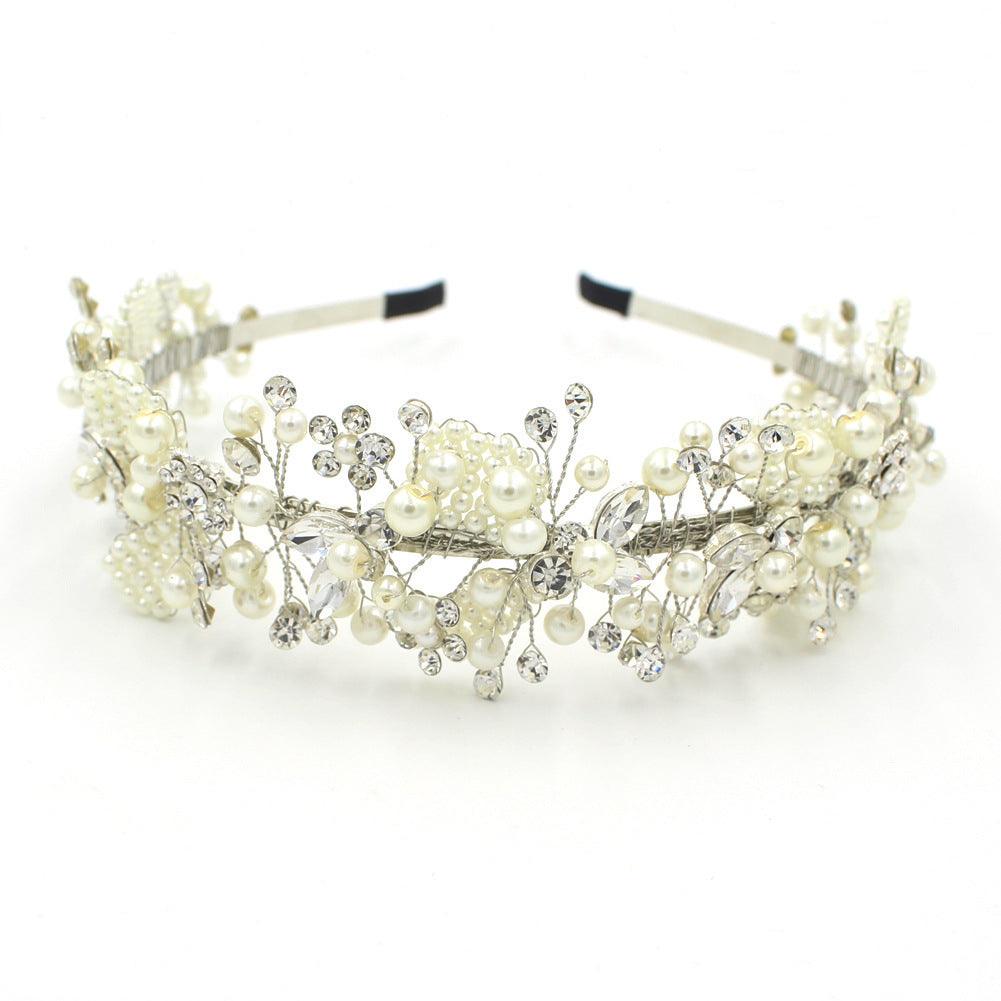 Beaded Bridal Headbands Wedding Dresses - fadidesign