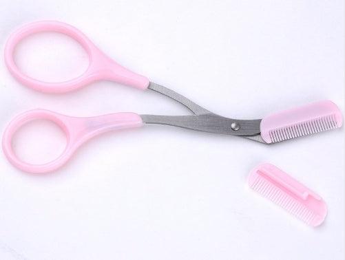 Beauty tools eyebrow scissors with eyebrow comb - fadidesign