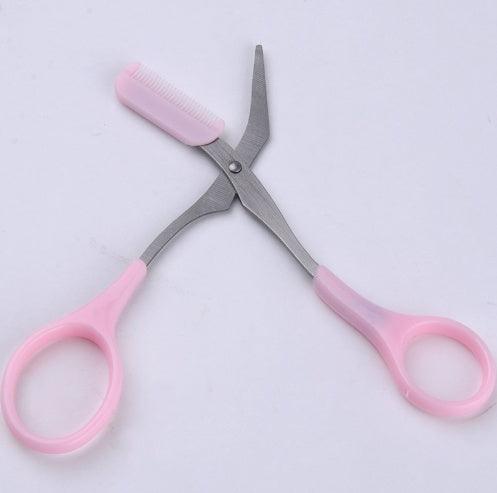 Beauty tools eyebrow scissors with eyebrow comb - fadidesign