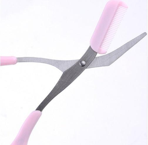 Beauty tools eyebrow scissors with eyebrow comb - fadidesign