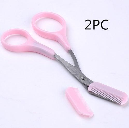 Beauty tools eyebrow scissors with eyebrow comb - fadidesign