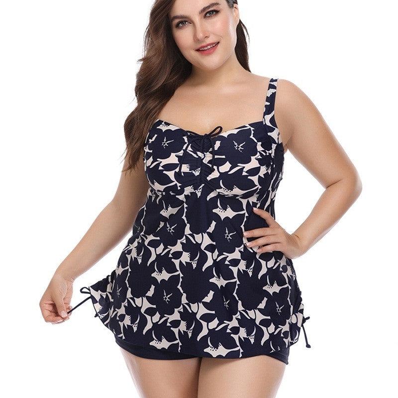 Big Plus Size Sexy Women Swimwear 2 Piece Swim Bathing Suit - fadidesign