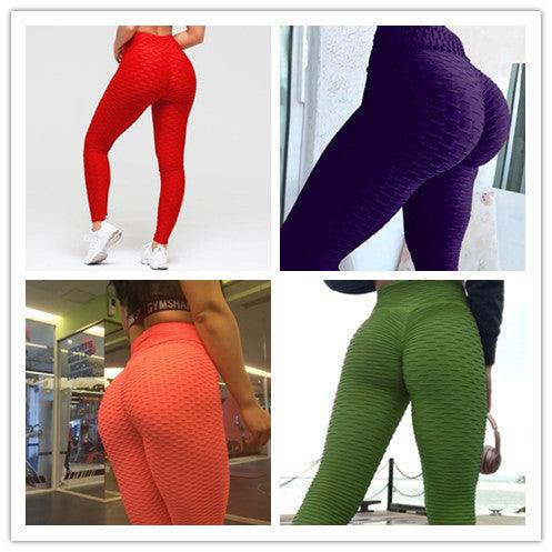 Booty Lifting Anti Cellulite Scrunch Leggings Without Pocket - fadidesign