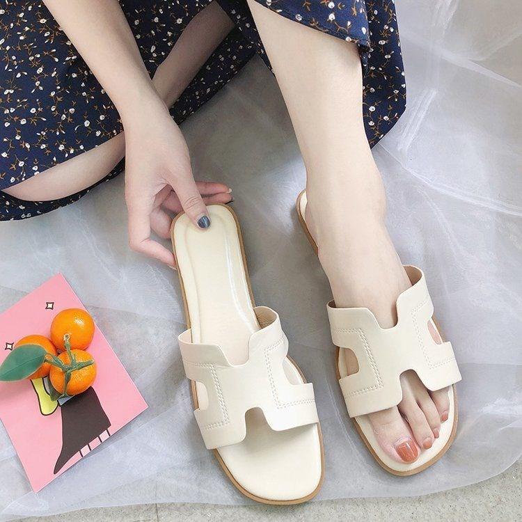 Bowknot flat sandals and slippers women - fadidesign