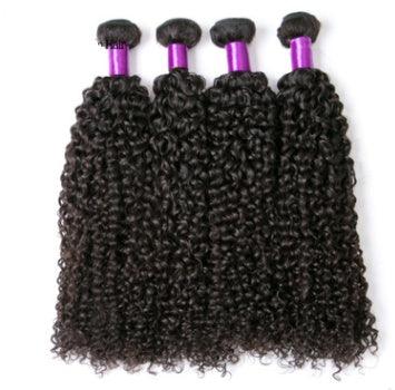 Brazilian Virgin Human Hair Kinky Curly Brazil Real Wig Hair Curtain - fadidesign