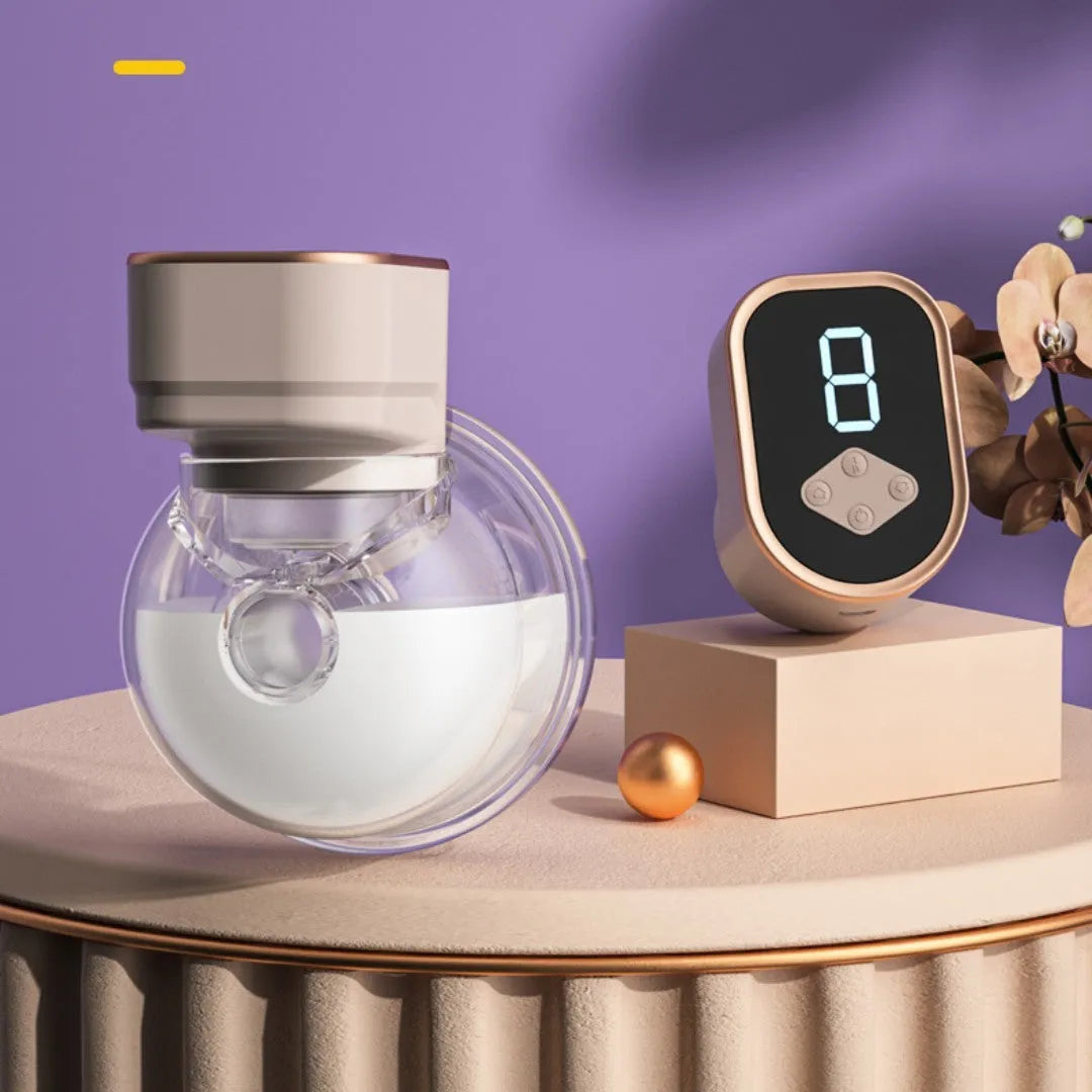 Breast Pump Electric Hands-free Wearable And Portable - fadidesign