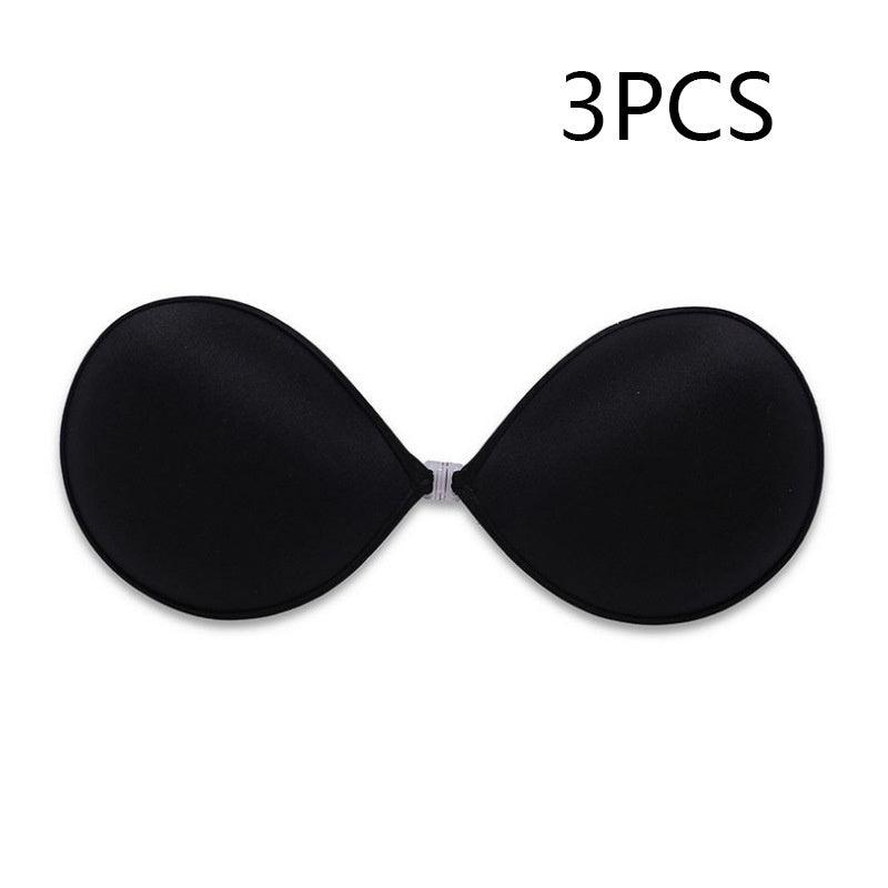 Breathable Seamless Push Up Strapless Invisible One Piece Silicone Bra - fadidesign