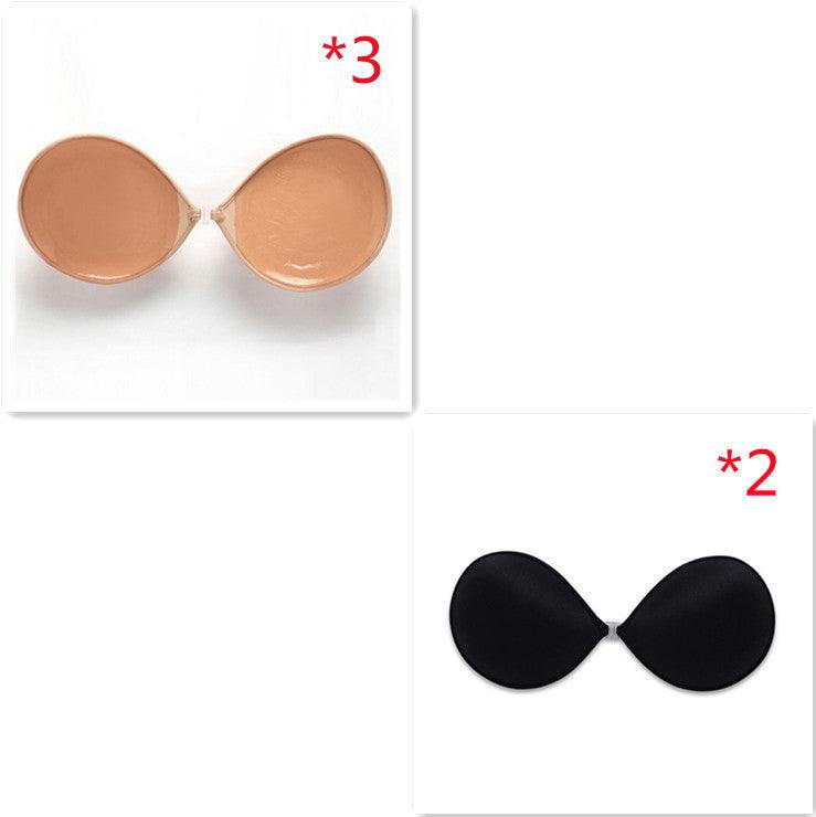 Breathable Seamless Push Up Strapless Invisible One Piece Silicone Bra - fadidesign