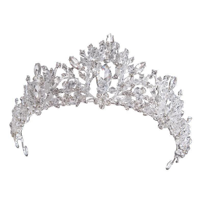 Bridal Tiara White Wedding Dress Birthday - fadidesign