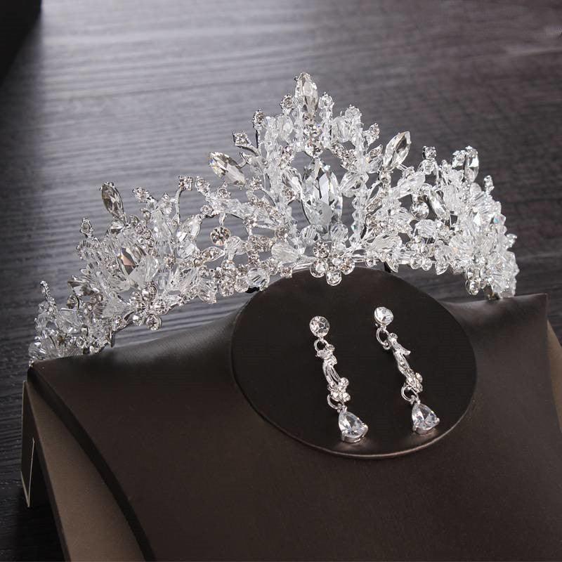 Bridal Tiara White Wedding Dress Birthday - fadidesign