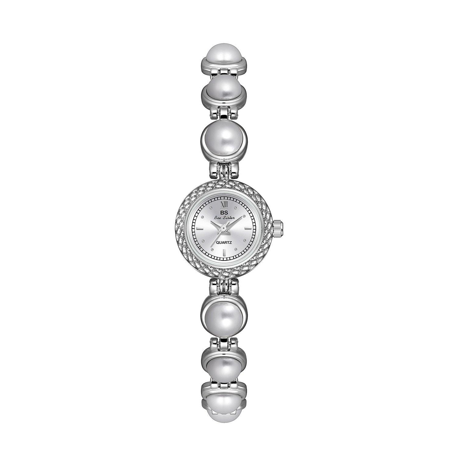 BS New Light Luxury Pearl Bracelet Women's Watch - fadidesign