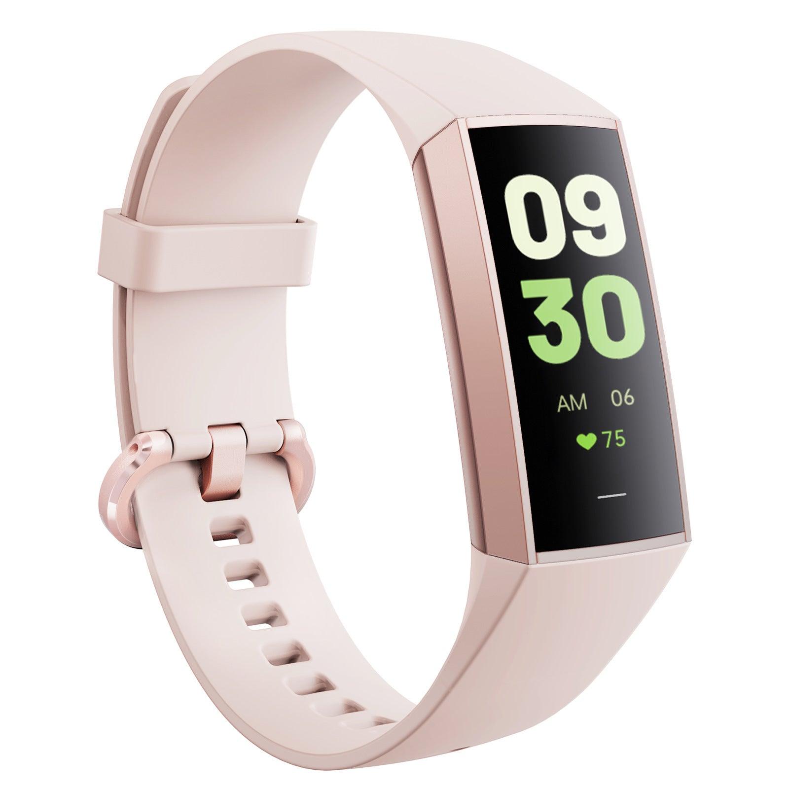 C80 Smart AMOLED Screen Power Heart Rate Blood Oxygen Monitoring Bracelet - fadidesign